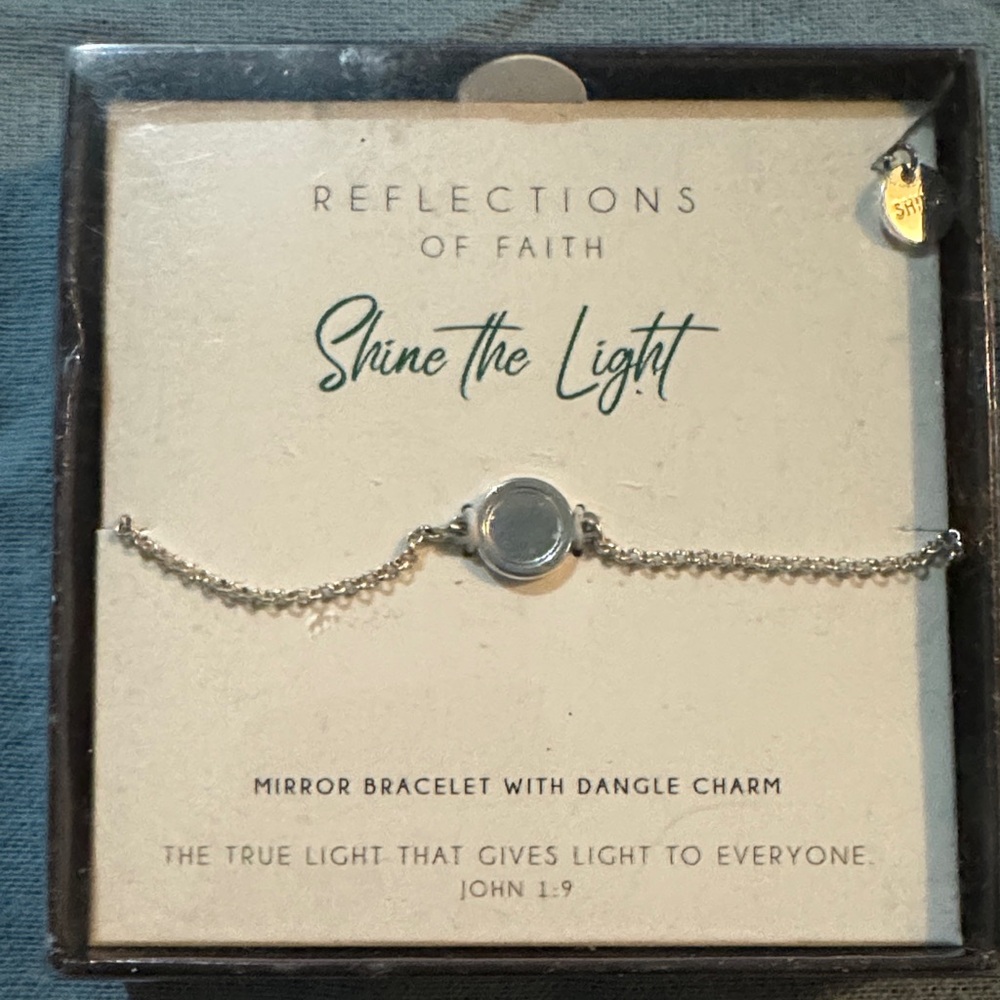 Silver Mirror Bracelet